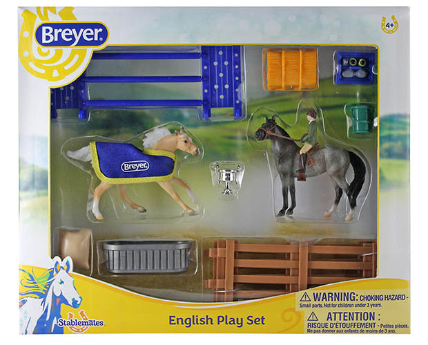 Breyer Stablemates English Play Set