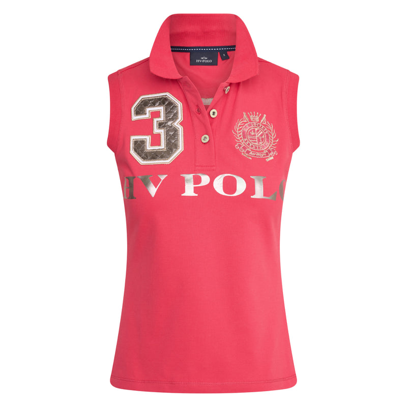 HV Polo Favouritas Luxury Ladies Sleeveless Polo Shirt