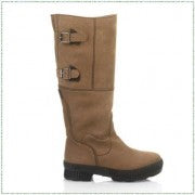 Zoo Twin Buckle High Leather Alieke Country Boot