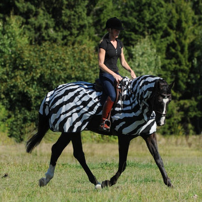 Bucas Buzz Off Zebra Riding Fly Sheet