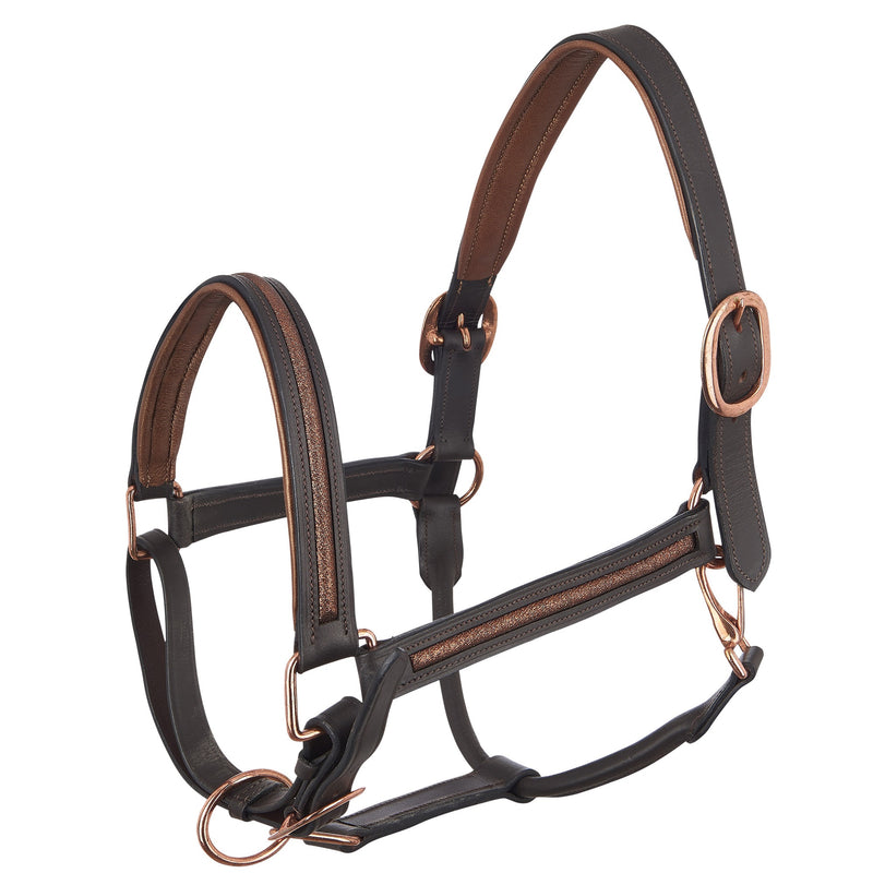 Imperial Riding Attention Leather Headcollar