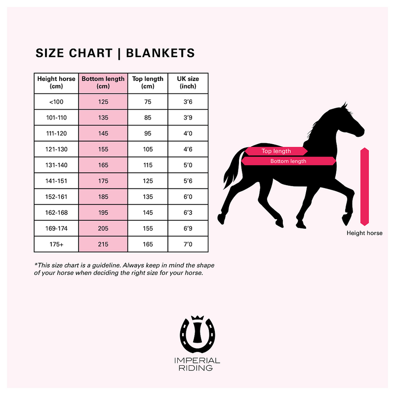 Imperial Riding Cosmic Sparkle Fleece Cooler Rug