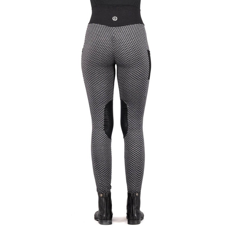 Imperial Riding Diamond Bubble Knee Grip Riding Tights