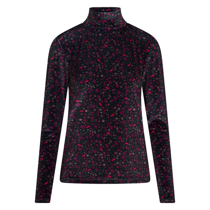 Imperial Riding Flower Bomb Turtleneck