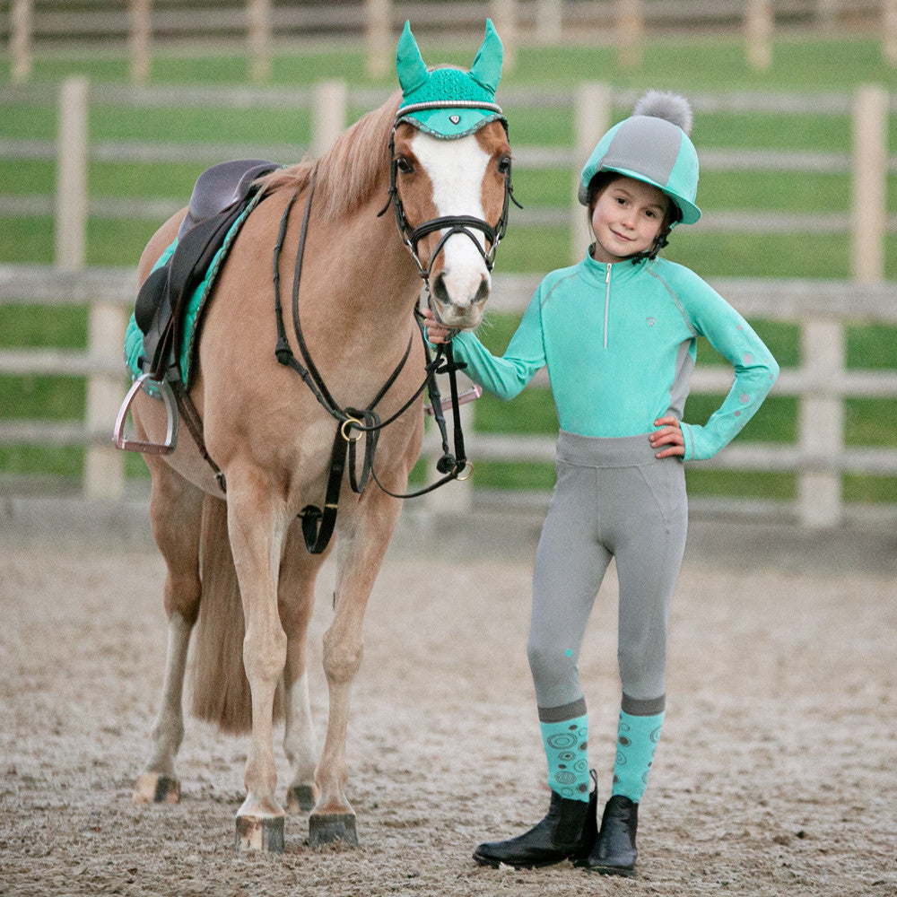 Hy Equestrian Dynamizs Ecliptic Childs Riding Tights – The Spoilt Horse ...