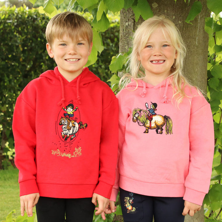 Sweat À Capuche THELWELL COLLECTION Enfant (Rouge) HY