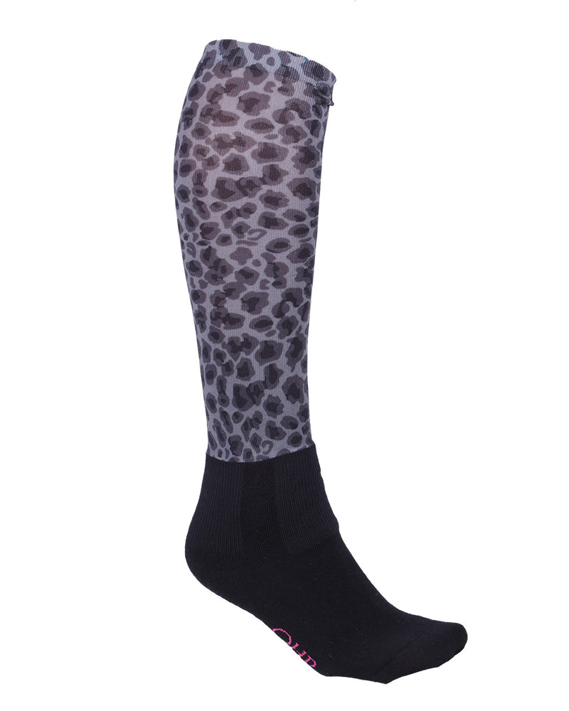 QHP Cheery Panther Knee Socks